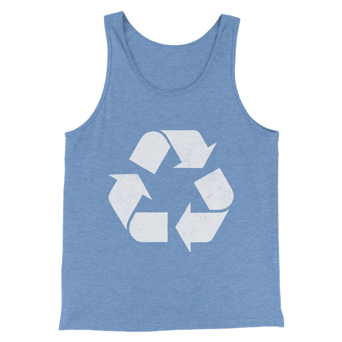 Recycle Symbol Men/Unisex Tank Top | Funny Shirt from Famous In Real Life