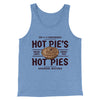 Hot Pie's Hot Pies Men/Unisex Tank Top Blue TriBlend | Funny Shirt from Famous In Real Life