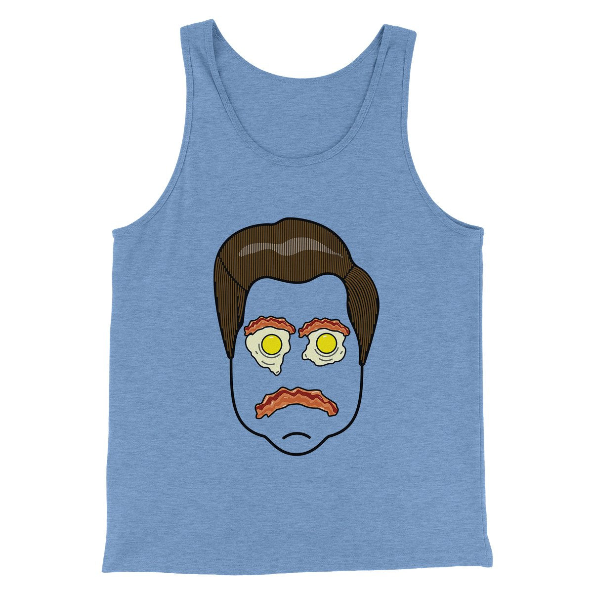 King of Breakfast Men/Unisex Tank Top | Funny Shirt from Famous In Real Life