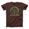 It's Not Hoarding If It's Plants Funny Men/Unisex T-Shirt Brown | Funny Shirt from Famous In Real Life