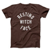 Resting Witch Face Men/Unisex T-Shirt Brown | Funny Shirt from Famous In Real Life