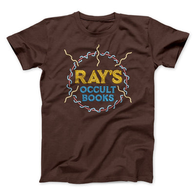 Ray's Occult Books Funny Movie Men/Unisex T-Shirt Brown | Funny Shirt from Famous In Real Life