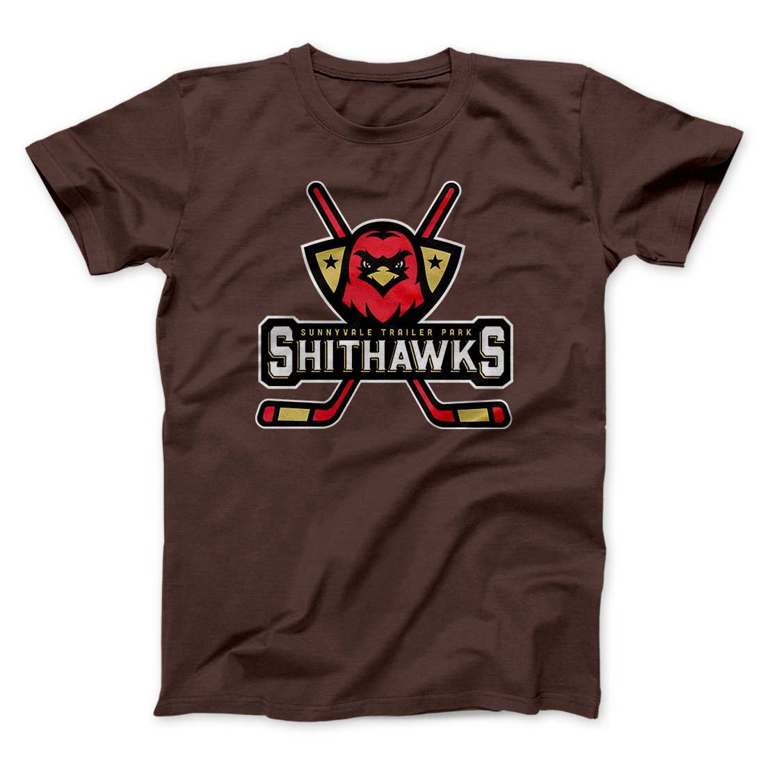 Sunnyvale Shithawks Men/Unisex T-Shirt | Funny Shirt from Famous In Real Life