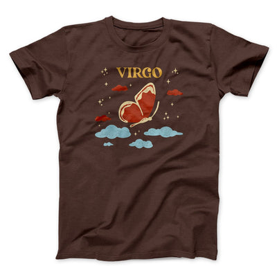 Virgo Men/Unisex T-Shirt Brown | Funny Shirt from Famous In Real Life