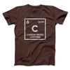 Carbon Based Lifeform Men/Unisex T-Shirt Brown | Funny Shirt from Famous In Real Life