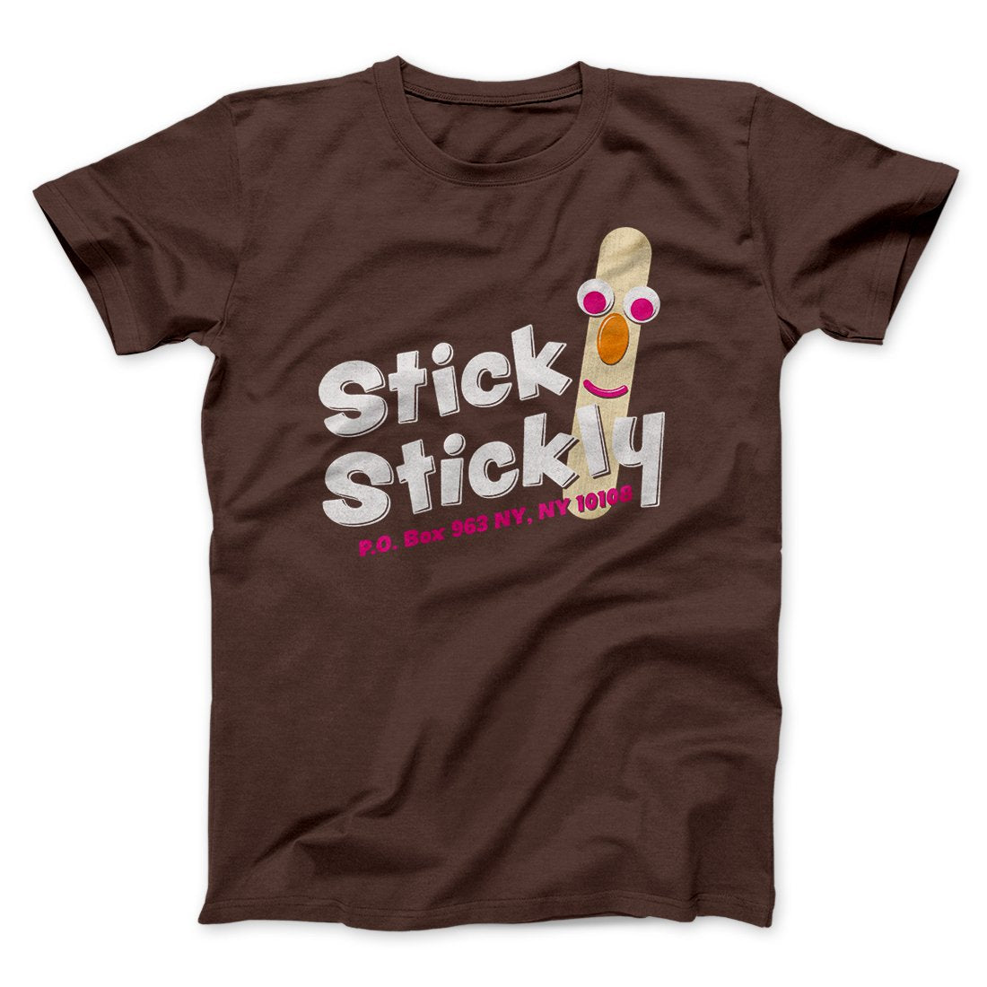 Stick Stickly Men/Unisex T-Shirt | Funny Shirt from Famous In Real Life