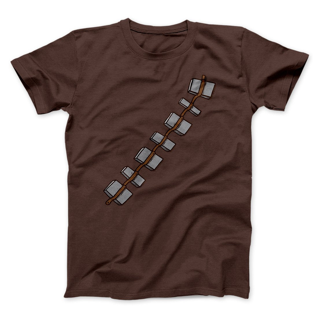Chewbacca Bandolier Costume Funny Movie Men/Unisex T-Shirt | Funny Shirt from Famous In Real Life