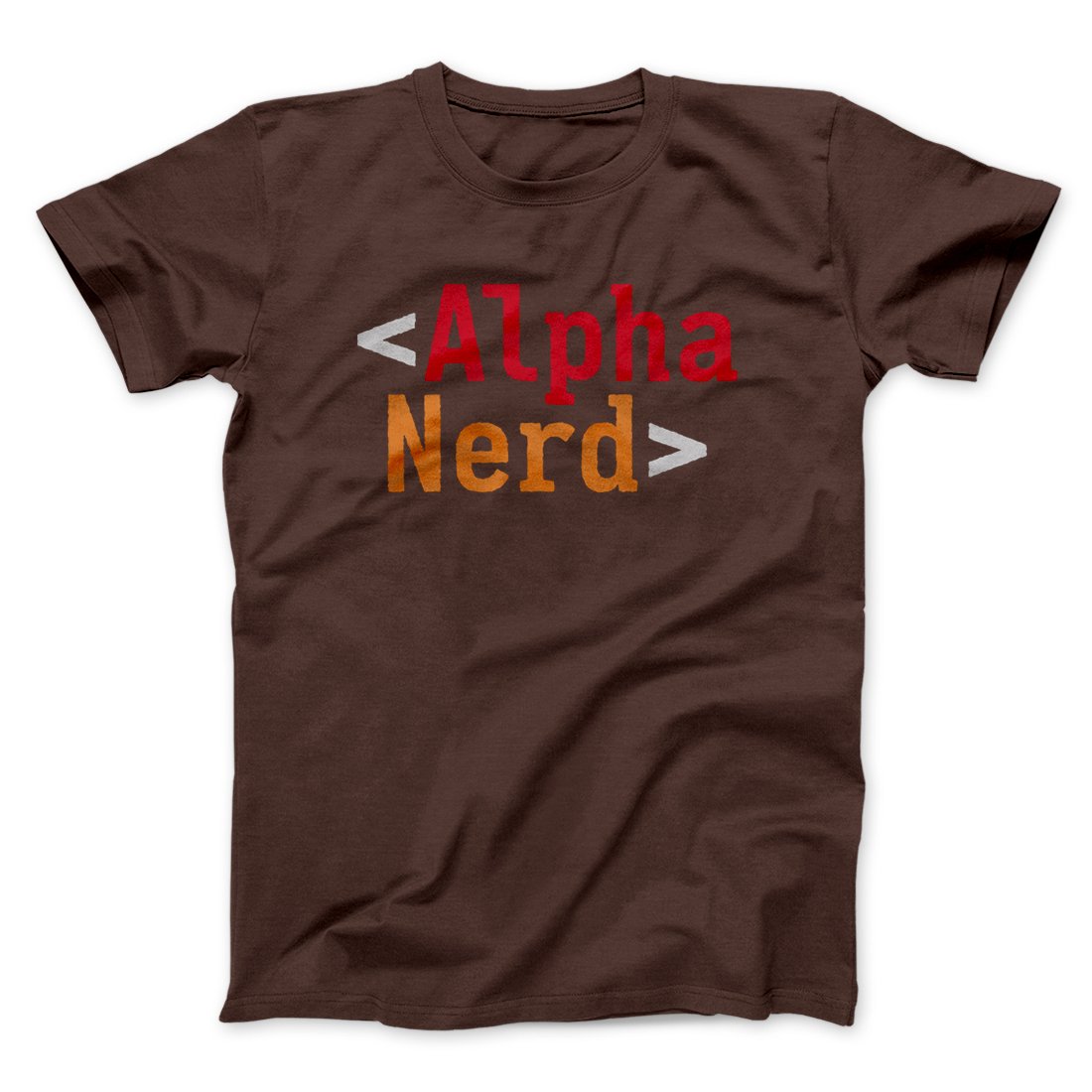 Alpha Nerd Men/Unisex T-Shirt | Funny Shirt from Famous In Real Life
