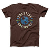 Prestige Worldwide Funny Movie Men/Unisex T-Shirt Brown | Funny Shirt from Famous In Real Life