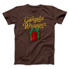 Gangsta Wrapper Men/Unisex T-Shirt Brown | Funny Shirt from Famous In Real Life