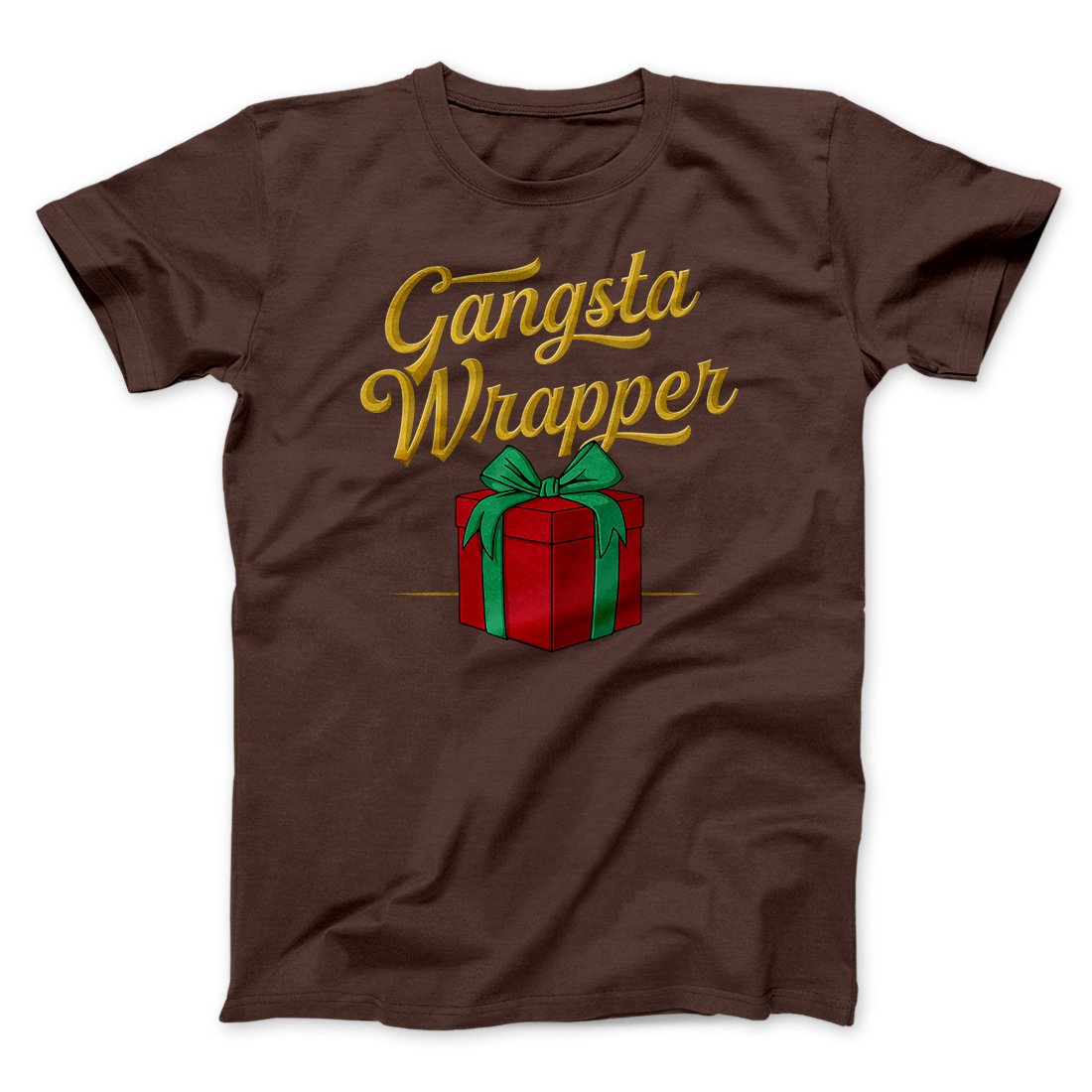 Gangsta Wrapper Men/Unisex T-Shirt | Funny Shirt from Famous In Real Life