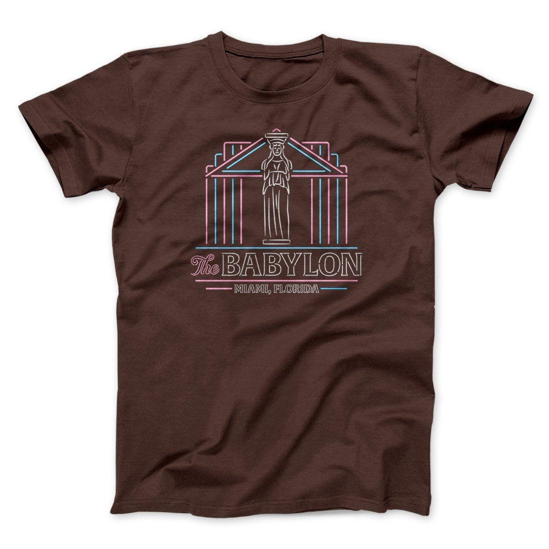 The Babylon Funny Movie Men/Unisex T-Shirt Brown | Funny Shirt from Famous In Real Life