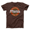 Mom's Old Fashioned Robot Oil Men/Unisex T-Shirt Brown | Funny Shirt from Famous In Real Life