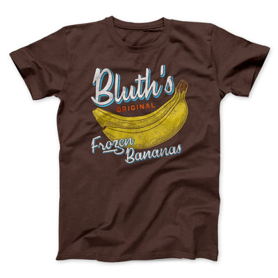 Bluth's Frozen Bananas Men/Unisex T-Shirt Brown | Funny Shirt from Famous In Real Life