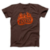 2020 On Fire Men/Unisex T-Shirt Brown | Funny Shirt from Famous In Real Life