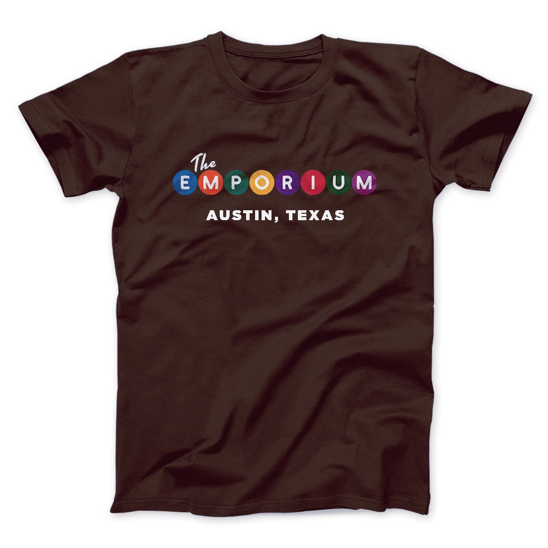 The Emporium Funny Movie Men/Unisex T-Shirt Brown | Funny Shirt from Famous In Real Life