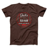 Jack's Red Rum Funny Movie Men/Unisex T-Shirt Brown | Funny Shirt from Famous In Real Life
