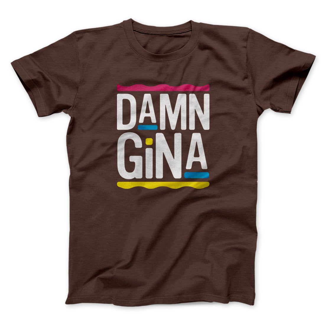 Damn Gina Men/Unisex T-Shirt | Funny Shirt from Famous In Real Life