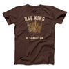 Hay King Funny Thanksgiving Men/Unisex T-Shirt Brown | Funny Shirt from Famous In Real Life