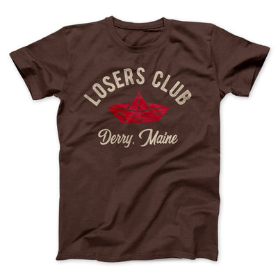 Losers Club Funny Movie Men/Unisex T-Shirt Brown | Funny Shirt from Famous In Real Life