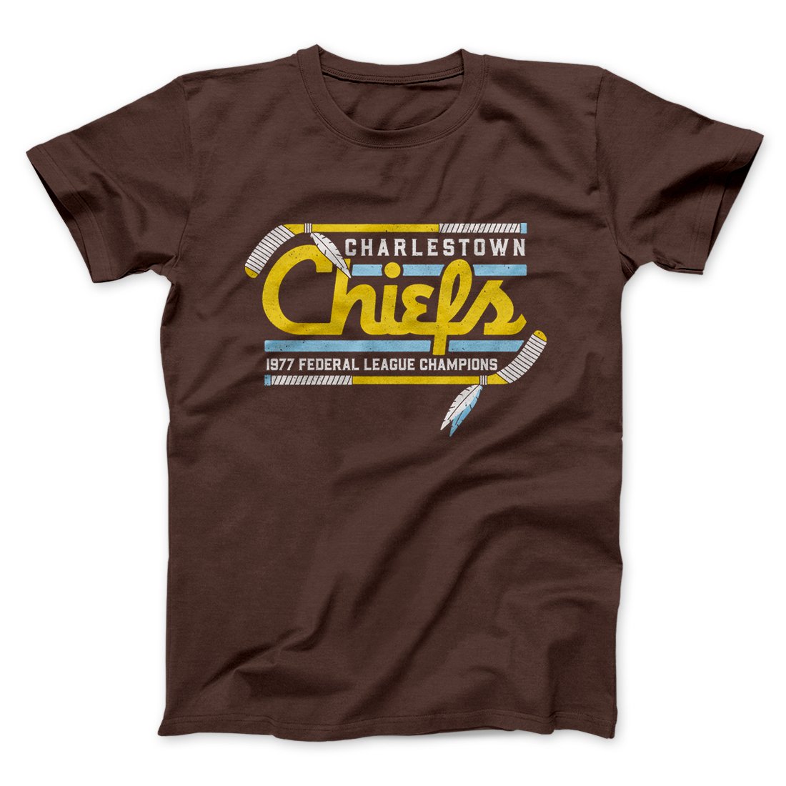 Charlestown Chiefs Funny Movie Men/Unisex T-Shirt | Funny Shirt from Famous In Real Life