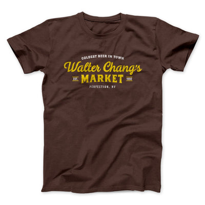 Walter Chang's Market Funny Movie Men/Unisex T-Shirt Brown | Funny Shirt from Famous In Real Life