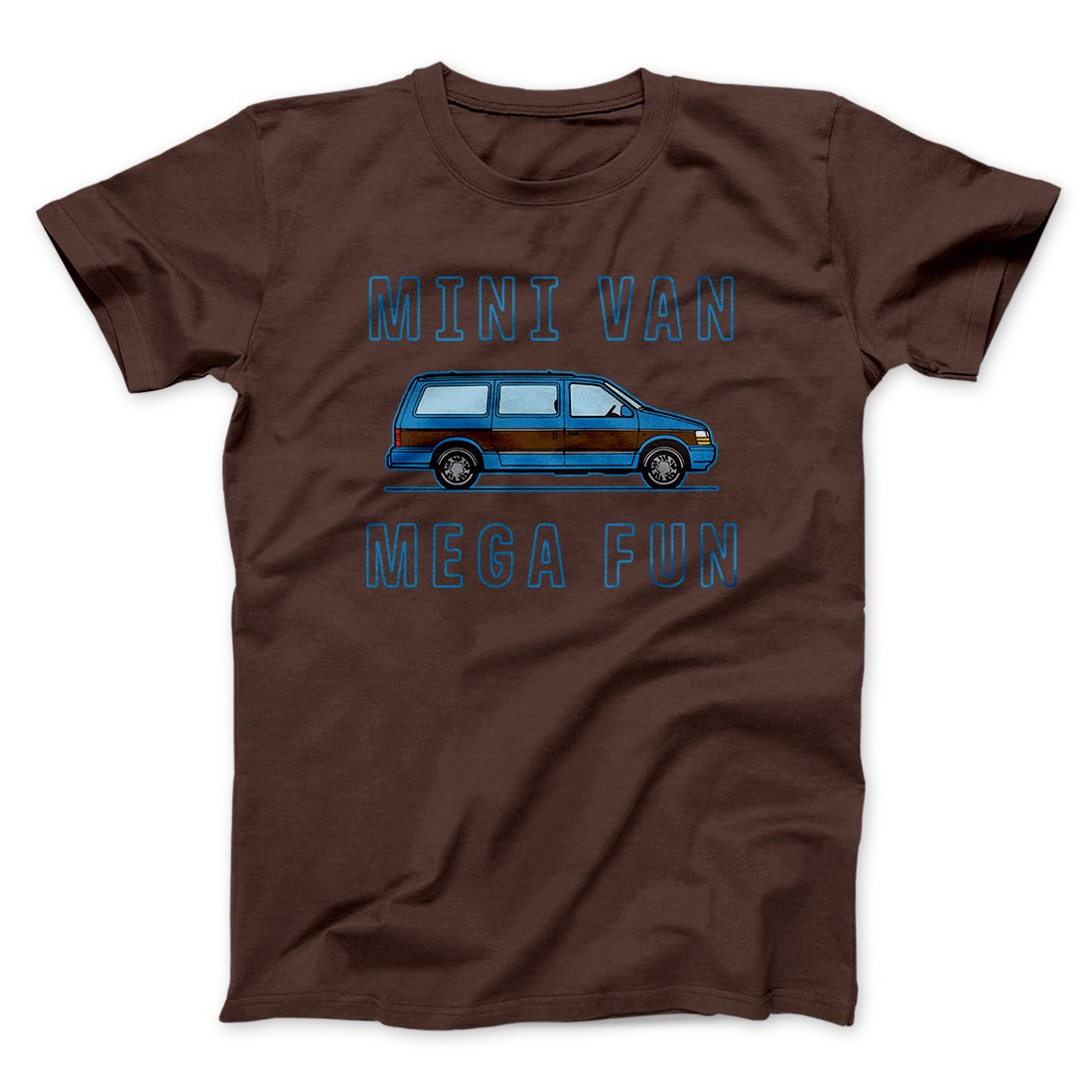 Mini Van Mega Fun Funny Men/Unisex T-Shirt | Funny Shirt from Famous In Real Life