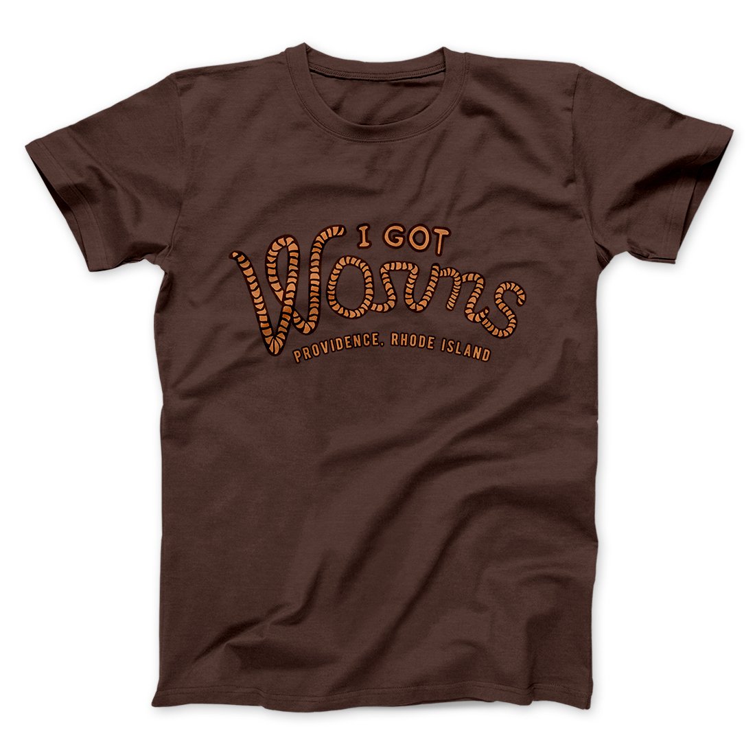 I Got Worms Funny Movie Men/Unisex T-Shirt | Funny Shirt from Famous In Real Life