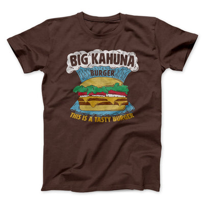 Big Kahuna Burger Funny Movie Men/Unisex T-Shirt Brown | Funny Shirt from Famous In Real Life