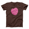 Meh. Candy Heart Funny Men/Unisex T-Shirt Brown | Funny Shirt from Famous In Real Life