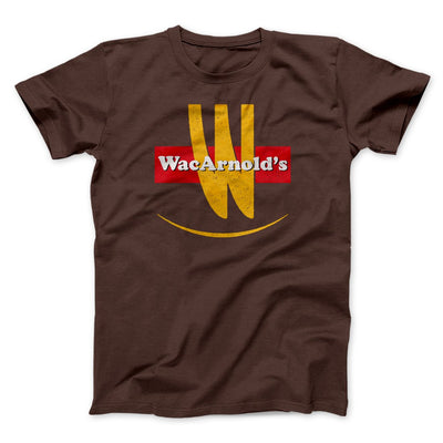 WacArnold's Men/Unisex T-Shirt Brown | Funny Shirt from Famous In Real Life