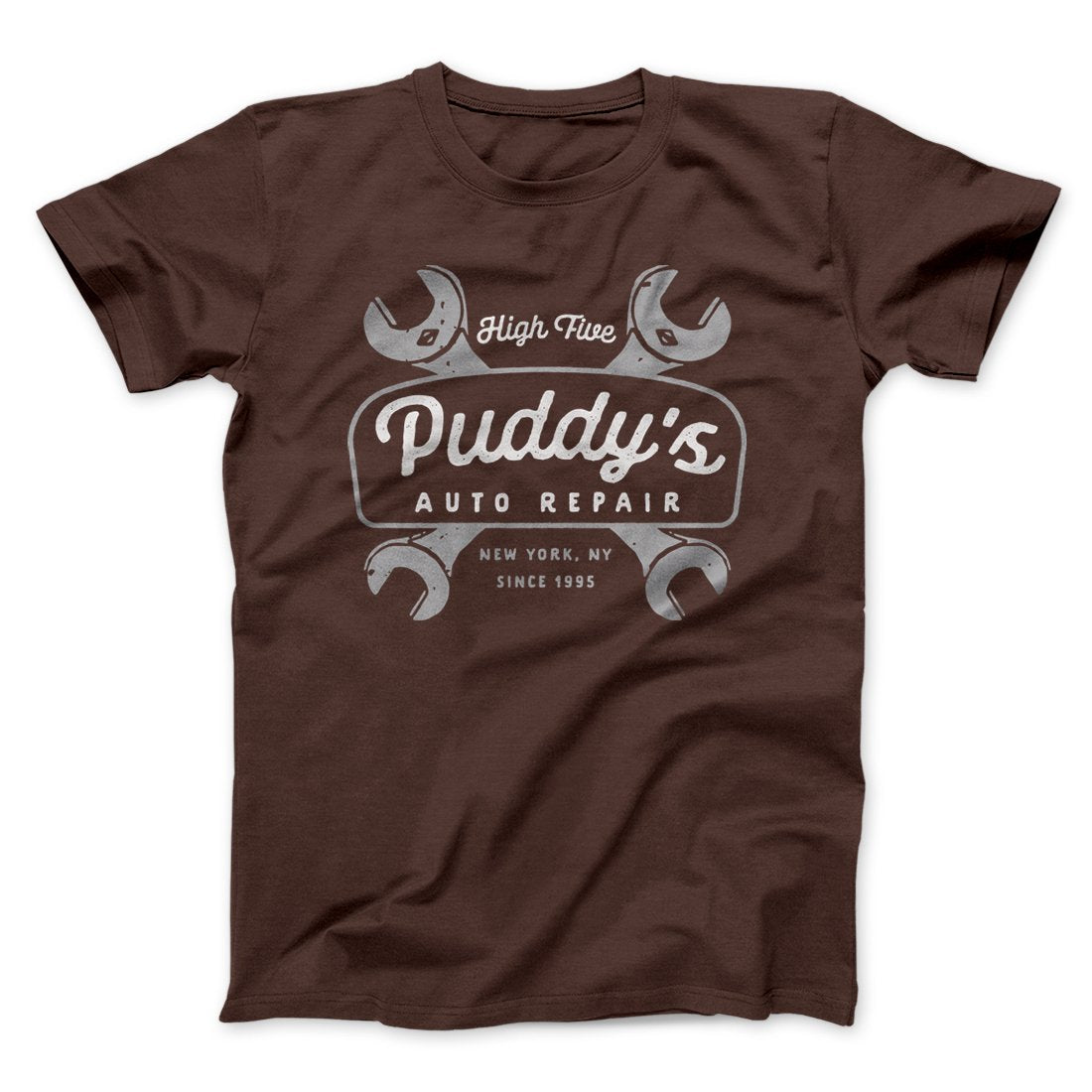 Puddy's Auto Repair Men/Unisex T-Shirt | Funny Shirt from Famous In Real Life