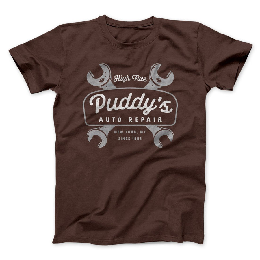 Puddy's Auto Repair Men/Unisex T-Shirt | Funny Shirt from Famous In Real Life