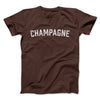 Champagne Men/Unisex T-Shirt Brown | Funny Shirt from Famous In Real Life