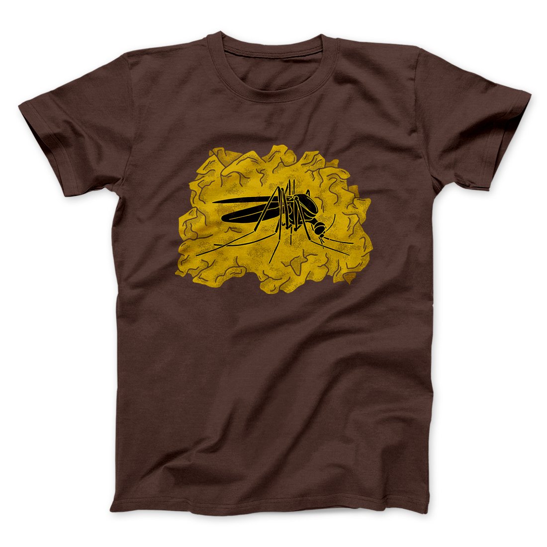 Amber Mosquito Funny Movie Men/Unisex T-Shirt Brown | Funny Shirt from Famous In Real Life