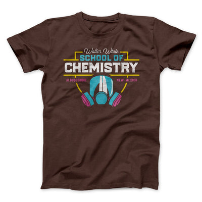 Walter White School of Chemistry Men/Unisex T-Shirt Brown | Funny Shirt from Famous In Real Life