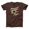 Frequent Flyer Men/Unisex T-Shirt Brown | Funny Shirt from Famous In Real Life