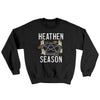 Heathen Season Ugly Sweater Black | Funny Shirt from Famous In Real Life