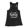 Nasty Woman Women's Flowey Tank Top Black | Funny Shirt from Famous In Real Life