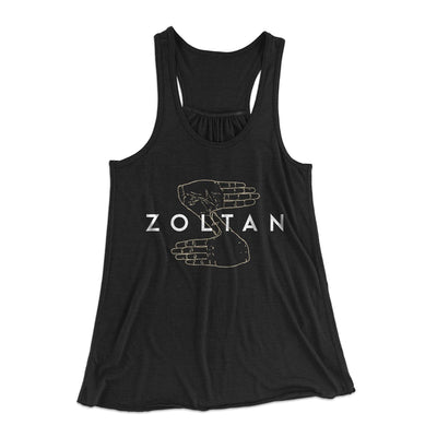 Zoltan Women's Flowey Tank Top Black | Funny Shirt from Famous In Real Life