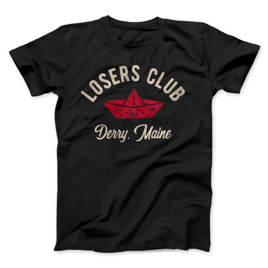 Losers Club Funny Movie Men/Unisex T-Shirt Black Heather | Funny Shirt from Famous In Real Life