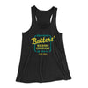 Butter's Kissing Company Women's Flowey Tank Top Black | Funny Shirt from Famous In Real Life