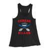Cereal Killer Women's Flowey Tank Top Black | Funny Shirt from Famous In Real Life