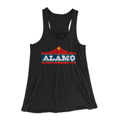 Alamo Beer Women's Flowey Tank Top Black | Funny Shirt from Famous In Real Life