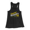 Shooter McGavin's Gold Jacket Tour Championship Women's Flowey Tank Top Black | Funny Shirt from Famous In Real Life