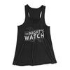 The Night's Watch Women's Flowey Tank Top Black | Funny Shirt from Famous In Real Life