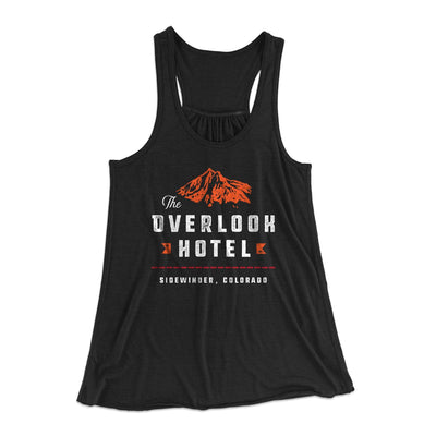 The Overlook Hotel Women's Flowey Tank Top Black | Funny Shirt from Famous In Real Life