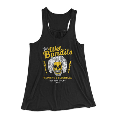 The Wet Bandits Women's Flowey Tank Top Black | Funny Shirt from Famous In Real Life