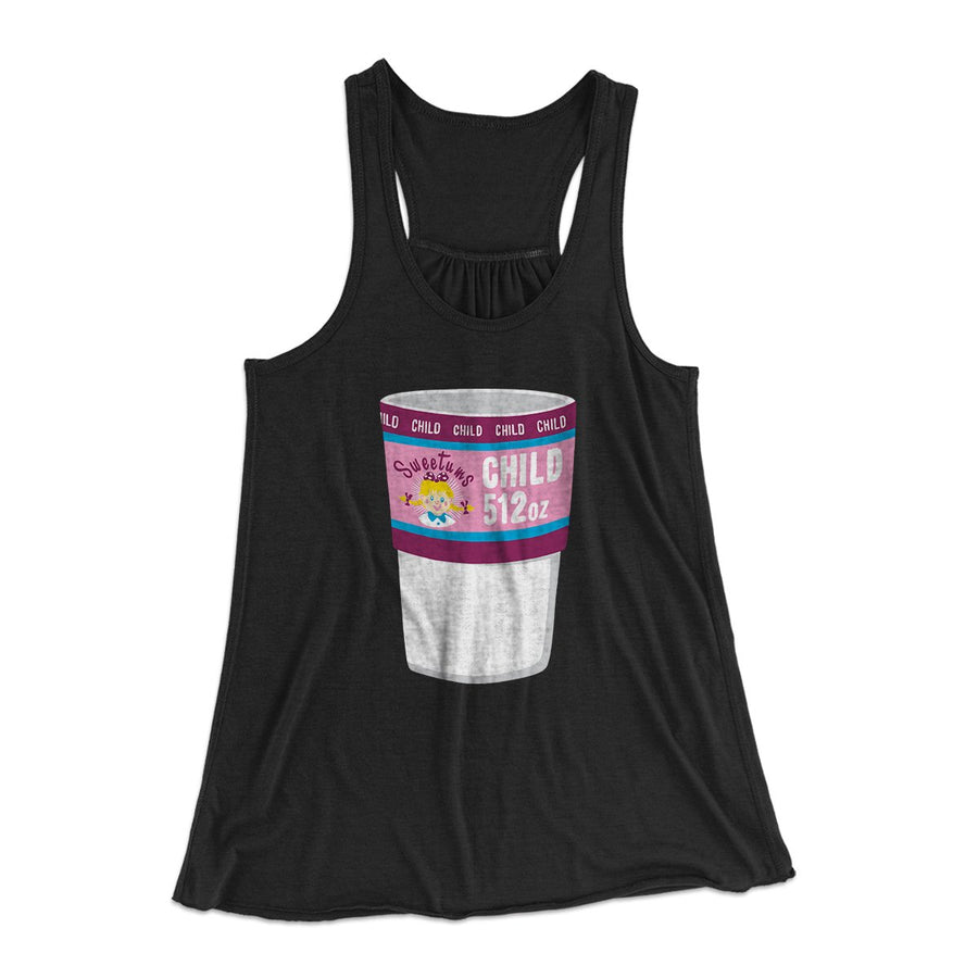 Sweetum's Child Size Soda Women's Flowey Tank Top | Funny Shirt from Famous In Real Life