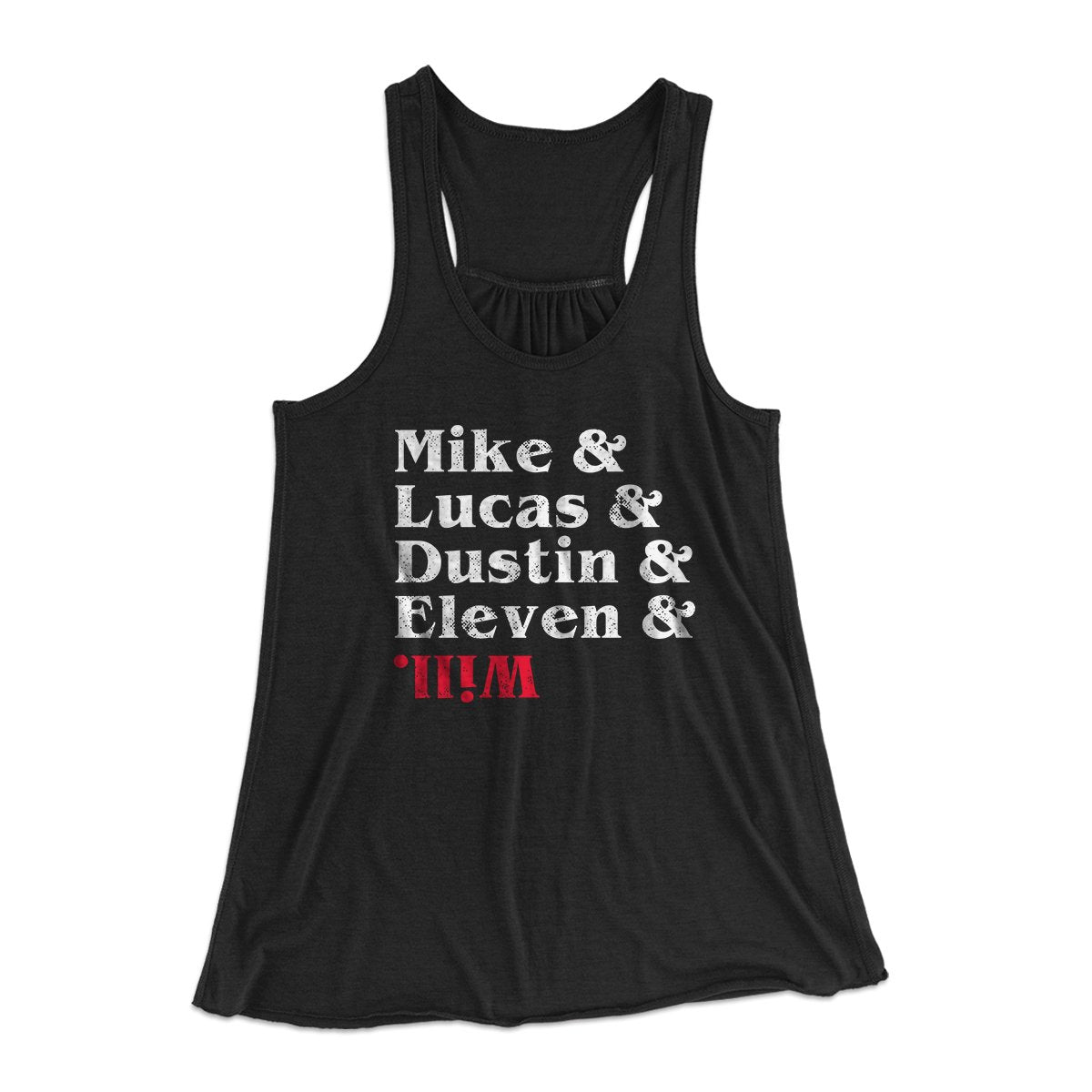 Strange Names Women's Flowey Tank Top Black | Funny Shirt from Famous In Real Life
